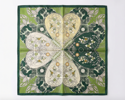 100% Mulberry Silk Square Scarf 53x53cm