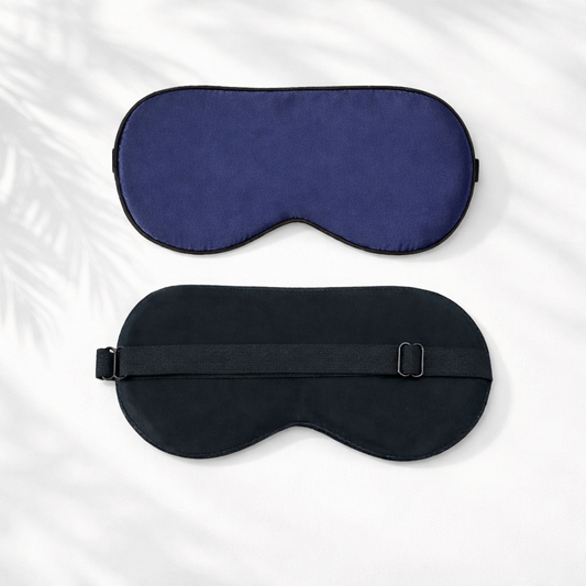 Mulberry Silk Sleep Mask, Adjustable Strap, Light Blocking Eye Mask, Travel Gift for Women