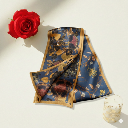 Reversible 100% Mulberry Silk Scarf