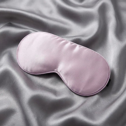Mulberry Silk Sleep Mask, Adjustable Strap, Light Blocking Eye Mask, Travel Gift for Women
